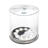 AIDIER Inflatable Solar Camping Lantern, Solar Powered Light Emergency Light for Camping, Patio, Hiking, Fishing, Party and Survival Emergency Light