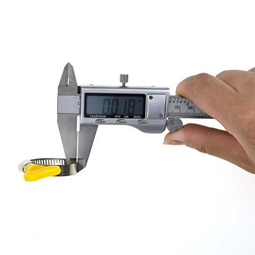 Aiskaer 60 Piece 9-38mm Key-Type Adjustable Stainless Steel Hose Clamp, Pipe Clamp, Worm Gear Clamps Ideal for Plumbing,Automotive