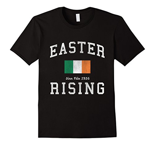 Men's Vintage Easter Rising Sinn Fein 1916 T-Shirt XL Black