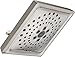 Delta Faucet 3-Spray H2Okinetic Shower Head, Stainless 52684-SS