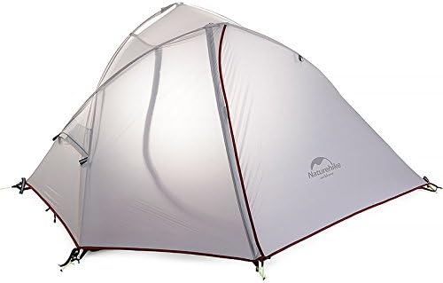 Camping Tent Naturehike 3 Season Double Layer Windproof Waterproof 1 Person Tent