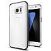 Spigen Neo Hybrid Crystal Galaxy S7 Edge Case with Flexible Inner Casing and Reinforced Hard Bumper Frame for Samsung Galaxy S7 Edge 2016 - Gunmetal