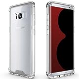 Galaxy S8 Plus Case,Yoyamo Samsung Galaxy S8 plus Crystal Clear Cover Case [Shock Absorption] with Transparent Hard Plastic Back Plate and Soft TPU Gel Bumper(Clear)
