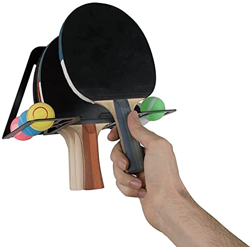 Table tennis storage rack wall mount (100% Steel) (White) — image 1