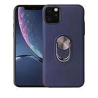 GXOK 6.5 inch Case Cover Ring Holder Waterproof Protective Case Cover for iPhone 11 pro Max (Blue)