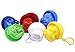 TOOTO Disposable Emergency Raincoats Convenient Portable Hook Poncho Ball For Outdoor Activities,6 Pcs Random Color,One Size Fit All Adults Kids,In Case Rainy Day