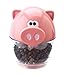 Joie Oink Oink Pepper Mill or Salt Grinder with Ceramic Mechanism, 4-Ounce Capacity