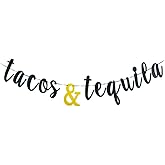 Tequila & Tacos Fiesta Banner - Mexican Fiesta, Taco Party Decorations