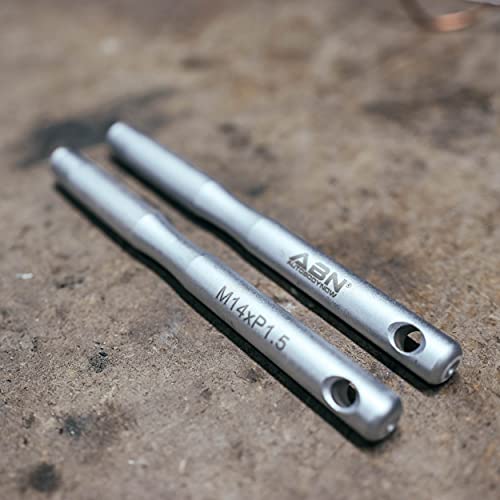 ABN Wheel Hanger Pin Set 2 Pack Wheel Stud Alignment Guide Tool M14 x