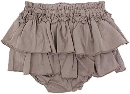 Stallion ブルマ ベビー ベビー服 フリフリオーバーパンツ フリフリブルマ 子供服 ベビーブルマ 半ズボン ハーフパンツ バルーン 夏物 秋冬 可愛い 赤ちゃん オシャレ スカート付き 綿100 2段フリル 6color