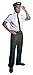 Dress Up America Pilot Costume for Adults - Pilot Uniform for Men - Halloween Airline Captain Costume Set (Medium)