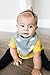 Baby Bandana Bibs, Organic Cotton 4-Pack, Super Absorbent Drool Bandana Bibs for Boys & Girls
