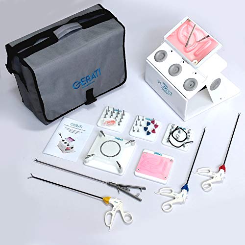 Buy GERATI Laparoscopic Surgery Training Box Laparoscopic Trainer