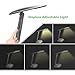 OxyLED T35 Dimmable LED Desk Lamp, Office Lamp with USB Charging Port, Eye-Caring Touch Control Modern Table Lamp, Portable Lamp for Power Bank Laptop Tablets Reading Working, 16 LED, Warm White