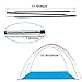 RioRand Fiberglass Tent Pole Kit
