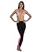 SCODI Swim Pants for Women Surf Leggings High Waisted Water Swimming Tights Long UV Rashguard Pink