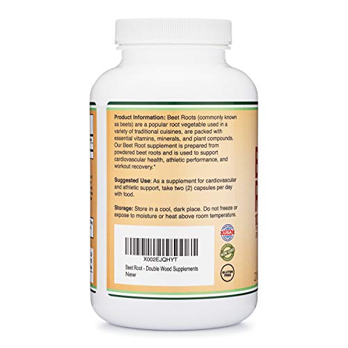 Beet Root Powder Capsules and Vegan) (210 Count, 1,000mg Per