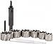 Hougen 11078 RotaCut Large Diameter Hole Cutter Kit - Fractional, 9 Piece 7/8 to 1-1/2
