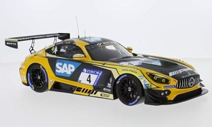 Amazoncom Mercedes Amg Gt3 No4 Amg Team Black Falcon