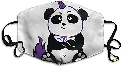 KZ MASKS Unisex Unicorn Panda Printed Cotton Mouth-Masks Face Mask Polyester Anti-dust Masks