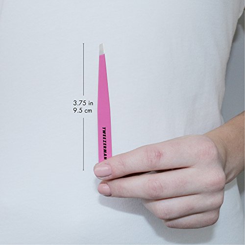 Tweezerman Slanted Tweezers - Pink - Image 5