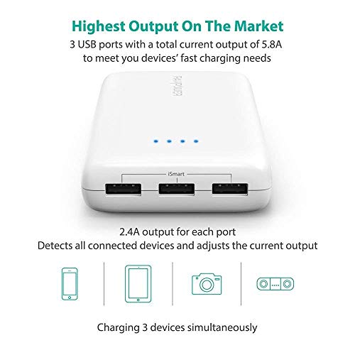 image for RAVPower Portable Charger 22000mAh External Battery Pack 22000 Power B