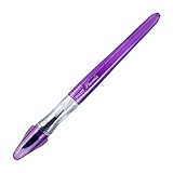 Pilot Plumix Fountain Pen, Purple Barrel, Medium Italic Nib