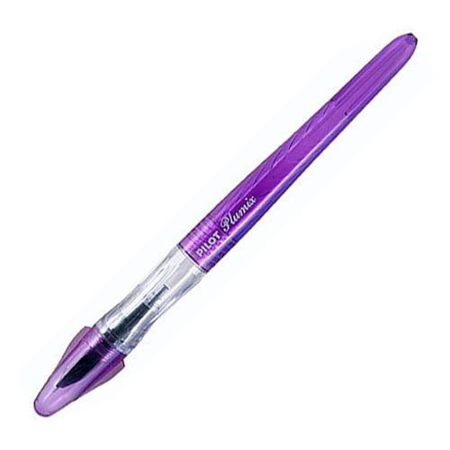 Pilot Plumix Fountain Pen, Purple Barrel, Medium Italic Nib
