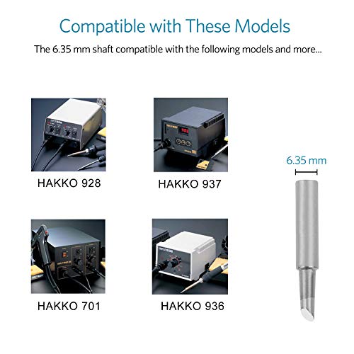 image for GeToo 900 Series Soldering Tip for HAKKO 936,937,907, and X-Tronic Sol
