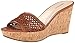 Nine West Women's Edmonda Fabric Wedge Sandal