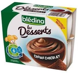Bledina Les Desserts Creme Chocolat 4x100g Des 6 Mois For Multi Item Order Extra Postage Cost Will Be Reimbursed Amazon Co Uk Baby Products