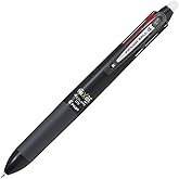 Pilot Frixion Ball Knock 4 Color Gel Ink Multi-Pen, Black (LKFB-80EF-B)