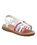NY 36A Baby Girls Multi Colored Braided Gladiator Sandals