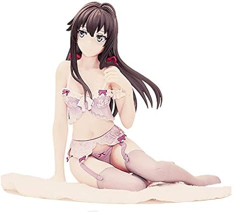 Amazon Co Jp アニメのおもちゃ 私の青少年ラブストーリー雪野由紀野パジャマ雪乃座席アニメキャラクターデコレーション像人形フィギュアフィギュア 子供の姿 ホーム キッチン