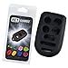KEYGUARDZ Black Rubber Keyless Entry Remote Key Fob Skin Cover Protector