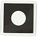 BCW 2x2 Coin Snap - 25 ct Nickel Holder | Archival Safe Coin Protector | Crystal Clear Polystyrene Coin Display Case | Ideal for US Jefferson Nickel | Coin Holders for Collectors
