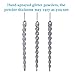 LimBridge 48 Pack Chrismtas Tree Hanging Crystal Clear Snowflakes Glitter Silver Icicles Shatterproof Ornament Decoration Set