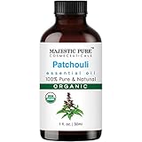 Majestic Pure USDA Organic Patchouli Essential Oil