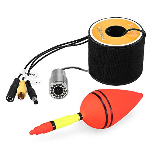 Godyluck 1200TVL Underwater Fishing Camera 12 LEDs Night Vision Waterproof Fish Shape Boat Ice Fishing Camera Accessories with 15m/30m/50m Cable - Thumbnail 7