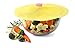 Charles Viancin - Lilypad Silicone Lid for Food Storage - 13''/33cm - Creates an Airtight Seal on Any Smooth Rim Surface - BPA-Free - Oven, Microwave, Freezer, Stovetop and Dishwasher Safe