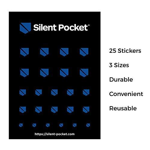 Silent Pocket Privacy | Webcam Stickers | Laptop Webcam Cover | Camera Lens Cover