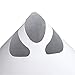 Jeteven Strainer Cone Silicone Funnel Filter Tip Cone Shaped Fine Nylon Mesh Funnel W/Hooks Disposable (100pcs)