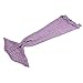 2013Newestseller Latest Soft Mermaid Blanket Tail for Kids and Adults All Seasons (Pink 1)