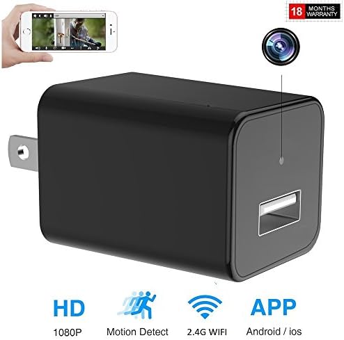Wifi Surveillance Hidden Camera Samrtcam 1080P Motion Detect Alert Message Wall Camera Real Remote View For IOS and Andriod