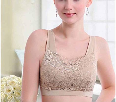 Breast Form Bra Mastectomy Sports Bra Designed with Pocket Bra Breast Prosthesis Beige 75B