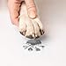 Forever Fun Times Easy-Clean Pet Paw Print Kit | Get Hundreds of Prints from One Low-Cost Paw Print Kit | 100% Safe and Pet-Friendly | No-Mess Paw Print Pad with a Choice of Three (Black)