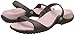 Crocs Women's Cleo Strappy Sandals, Chocolate/Cotton Candy, 9