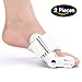 Bunion Corrector, Hallux Valgus Bunion Brace Splint Pads for Foot Bunion Relieve Relief Aid Surgery Treatment Toe Separators Straighteners (2 Pieces)