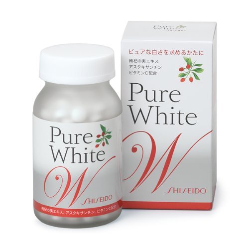 Shiseido Pure White W for Your Skin 270 Tablets 3 Bottles