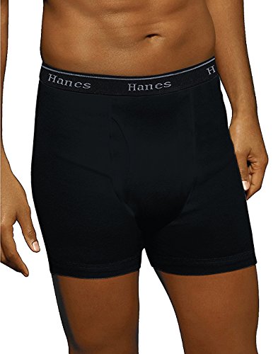 Hanes Mens 5-Pack Best Tagless Boxer Brief with Comfort Flex Waistband (Medium (32